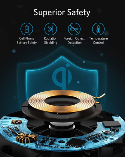 Anker <b>313</b> Wireless Charger (Pad) - Cartsfy Inc.