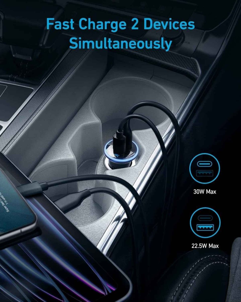 Anker <b>323</b> Car Charger (52.5 W) - Cartsfy Inc.