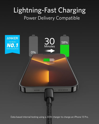 Anker <b>331</b> USB-C to Lightning Cable - Cartsfy Inc.