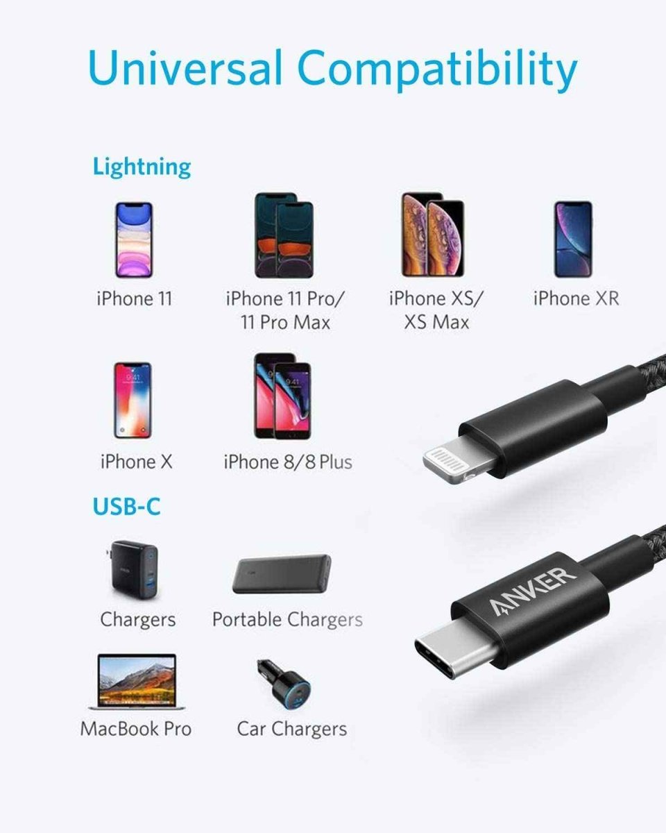 Anker <b>331</b> USB-C to Lightning Cable - Cartsfy Inc.