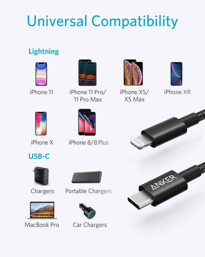 Anker <b>331</b> USB-C to Lightning Cable - Cartsfy Inc.
