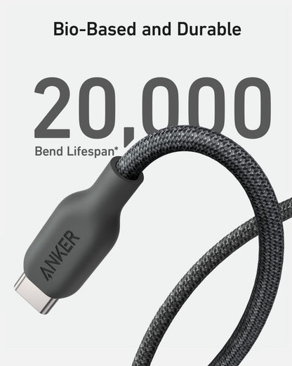 Anker <b>543</b> USB C to USB C Cable (240W, 10 ft) - Cartsfy Inc.