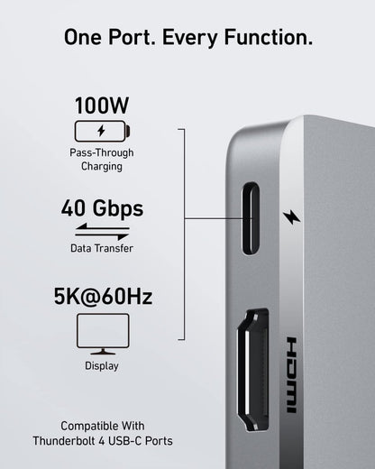 Anker <b>547</b> USB - C Hub (7 - in - 2, for MacBook) - Cartsfy Inc.