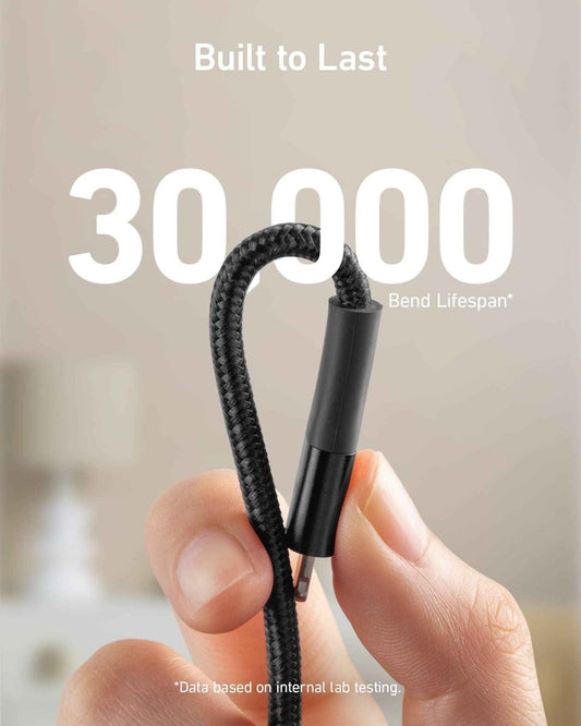 Anker <b>551</b> USB - A to Lightning Cable (3 ft / 6 ft / 10 ft) - Cartsfy Inc.