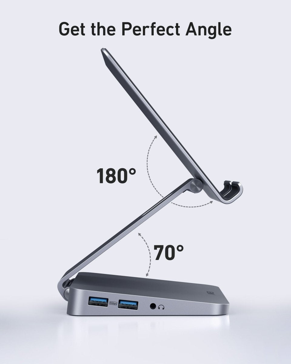 Anker <b>551</b> USB - C Hub (8 - in - 1, Tablet Stand) - Cartsfy Inc.