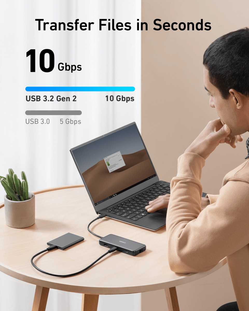 Anker <b>555</b> USB - C Hub (8 - in - 1) - Cartsfy Inc.