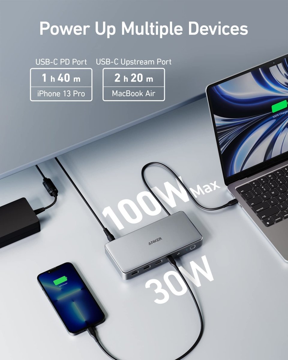Anker <b>563</b> USB - C Docking Station (10 - in - 1) - Cartsfy Inc.
