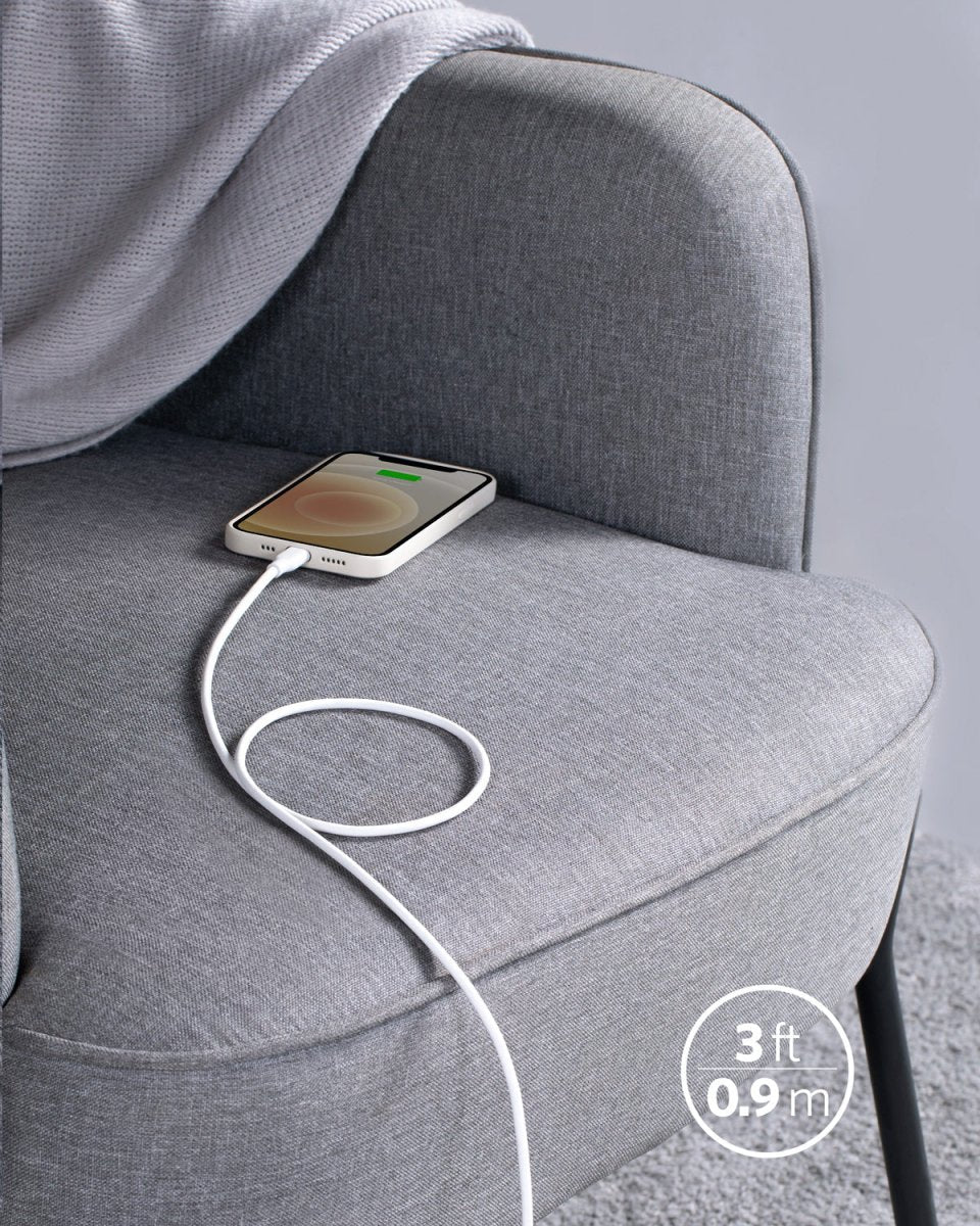 Anker <b>641</b> USB - C to Lightning Cable (Flow, 3 ft Silicone) - Cartsfy Inc.