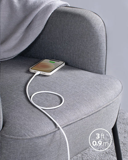 Anker <b>641</b> USB - C to Lightning Cable (Flow, 3 ft Silicone) - Cartsfy Inc.
