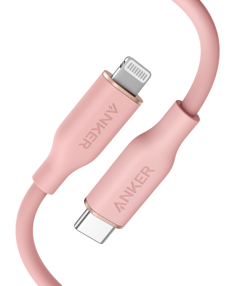Anker <b>641</b> USB - C to Lightning Cable (Flow, 3 ft Silicone) - Cartsfy Inc.