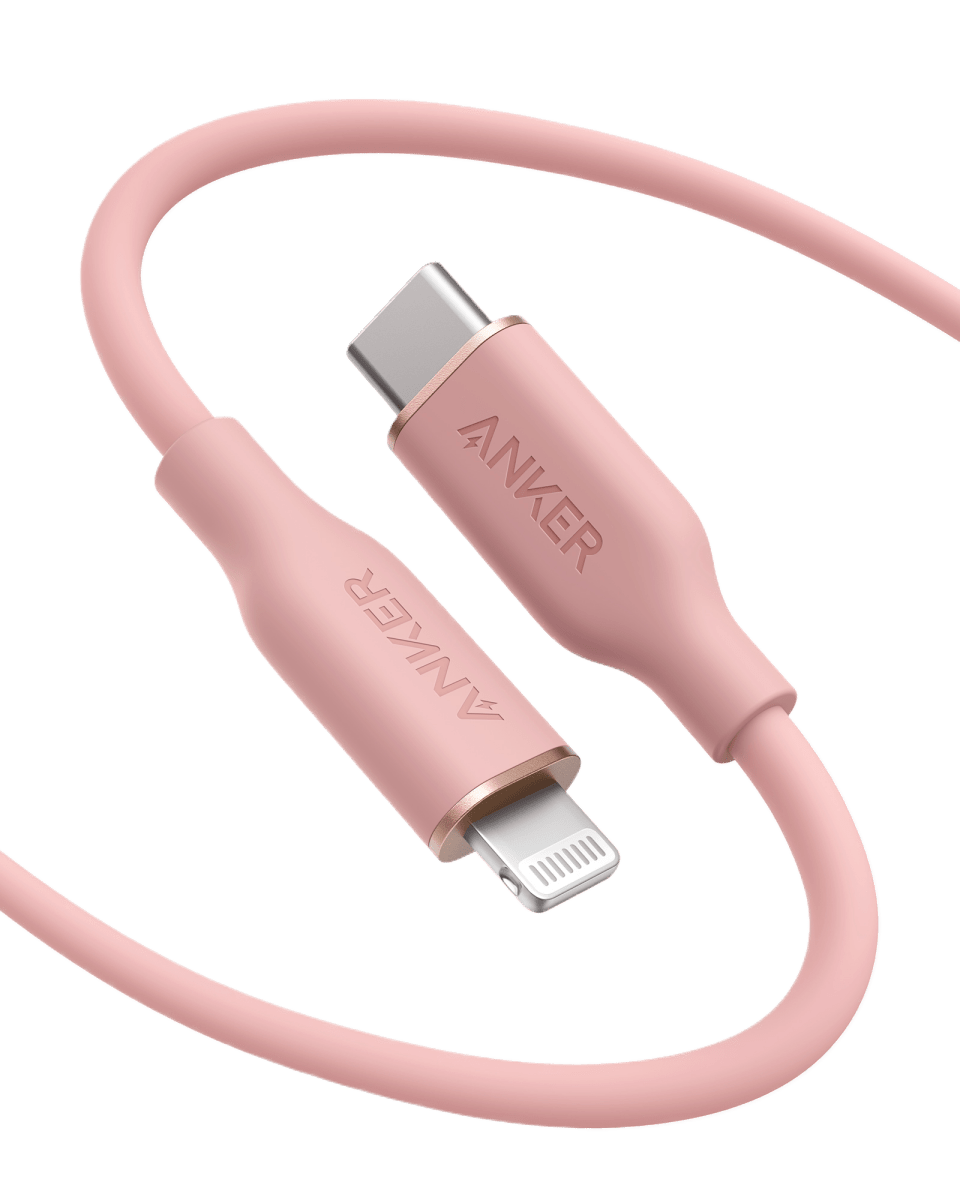 Anker <b>641</b> USB - C to Lightning Cable (Flow, 3 ft Silicone) - Cartsfy Inc.