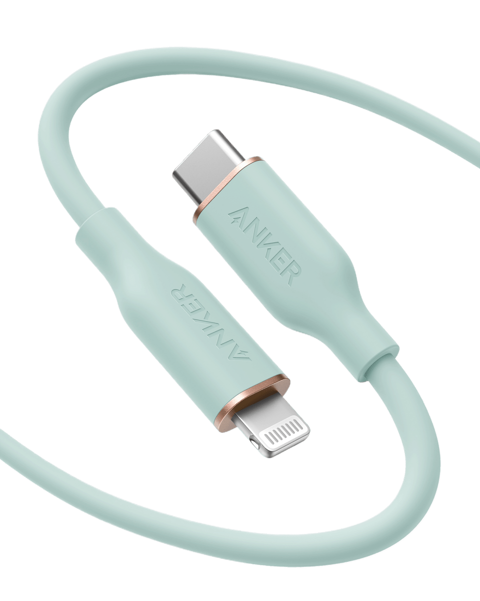 Anker <b>641</b> USB - C to Lightning Cable (Flow, 3 ft Silicone) - Cartsfy Inc.