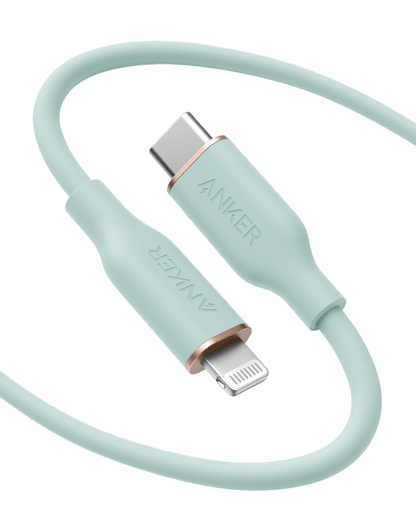 Anker <b>641</b> USB - C to Lightning Cable (Flow, 3 ft Silicone) - Cartsfy Inc.