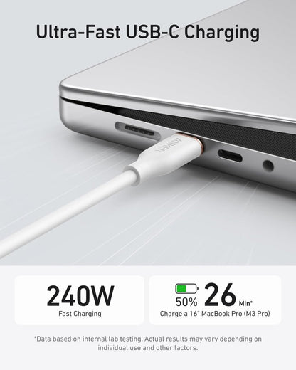 Anker <b>643</b> USB - C to USB - C Cable (Flow, Silicone) - Cartsfy Inc.