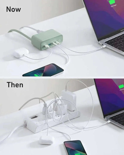 Anker Charging Station Anker Aurora White Phantom Black Natural Green Aurora White-Phantom Black-Natural Green-