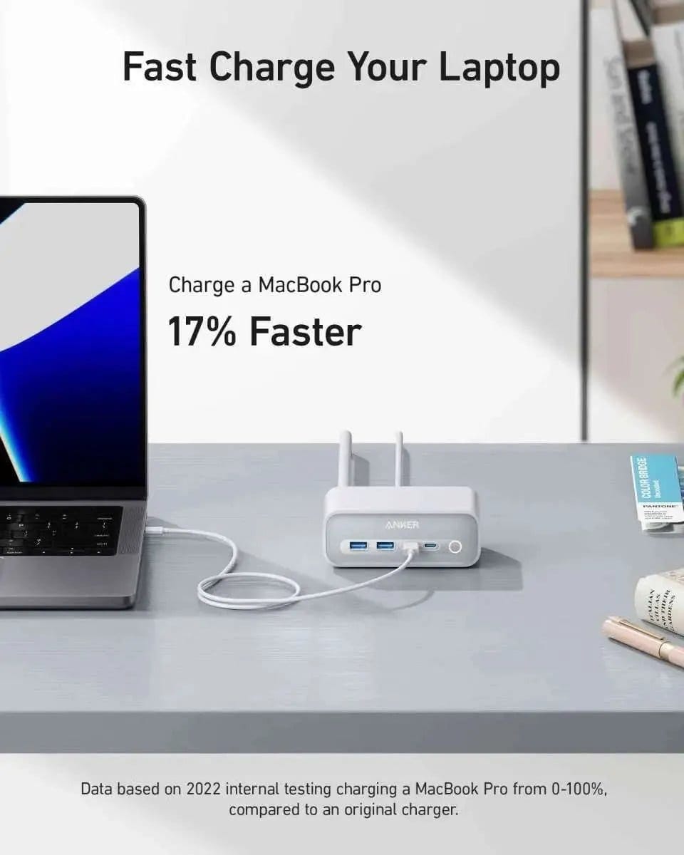 Anker Charging Station Anker Aurora White Phantom Black Natural Green Aurora White-Phantom Black-Natural Green-