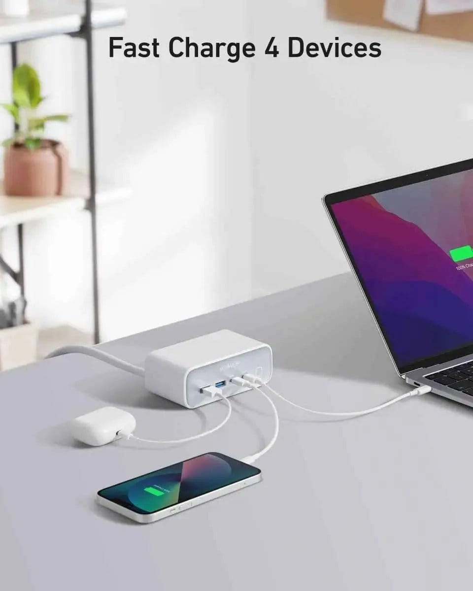 Anker Charging Station Anker Aurora White Phantom Black Natural Green Aurora White-Phantom Black-Natural Green-