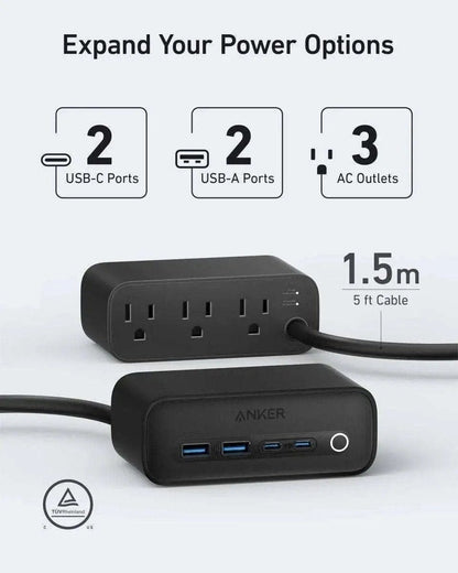 Anker Charging Station Anker Aurora White Phantom Black Natural Green Aurora White-Phantom Black-Natural Green-