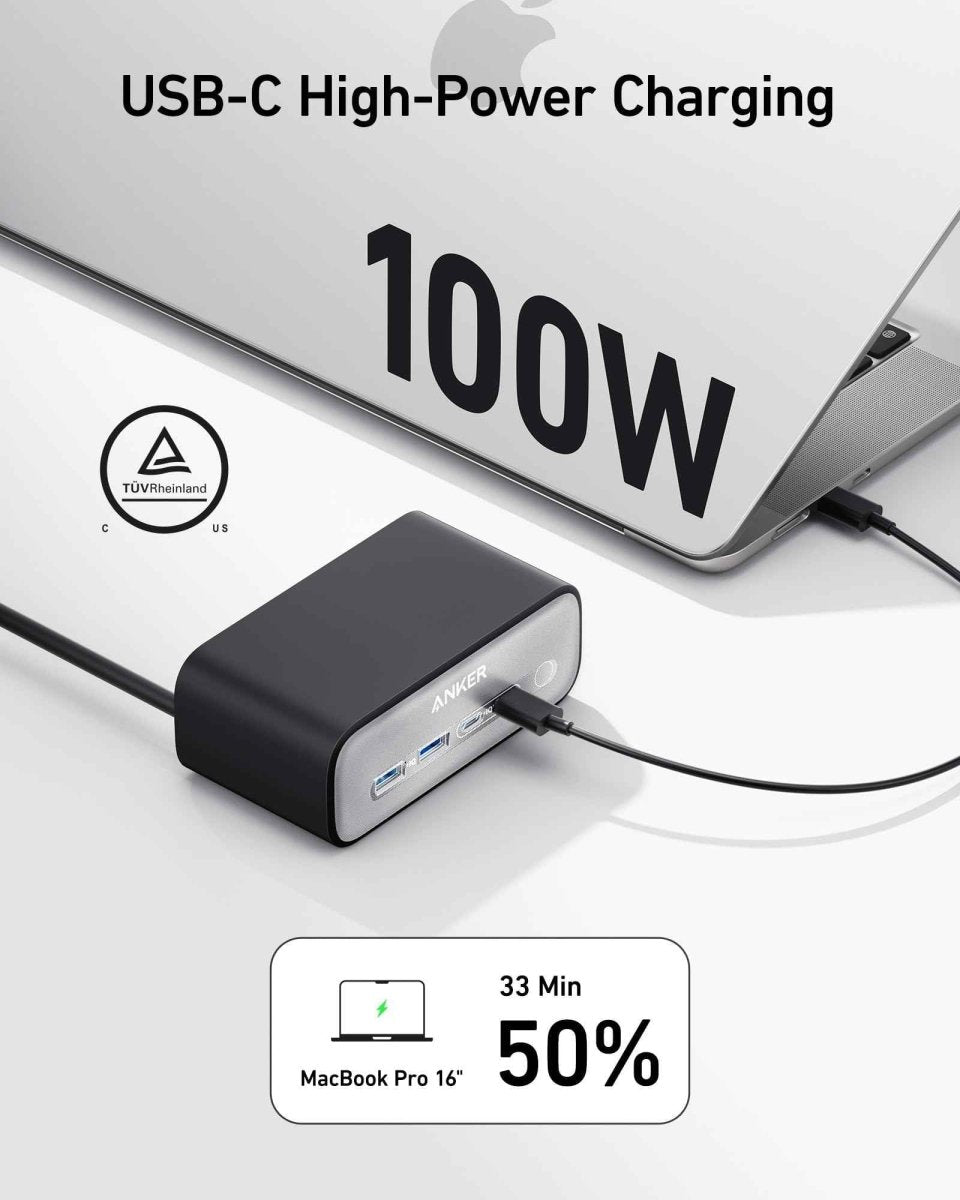 Anker Charging Station (7 - in - 1, 100W) - Cartsfy Inc.