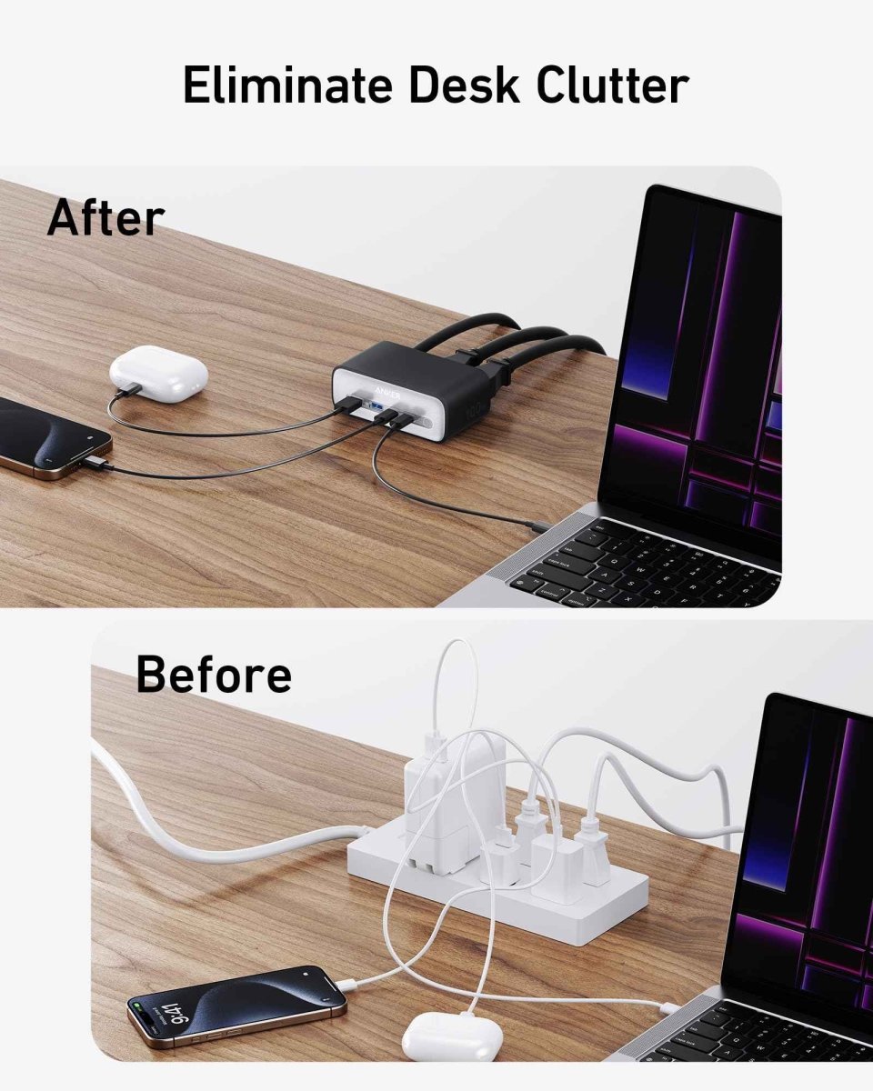 Anker Charging Station (7 - in - 1, 100W) - Cartsfy Inc.