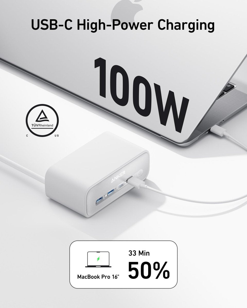 Anker Charging Station (7 - in - 1, 100W) - Cartsfy Inc.