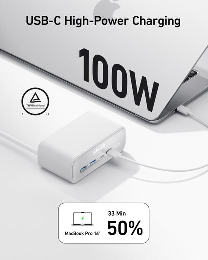 Anker Charging Station (7 - in - 1, 100W) - Cartsfy Inc.