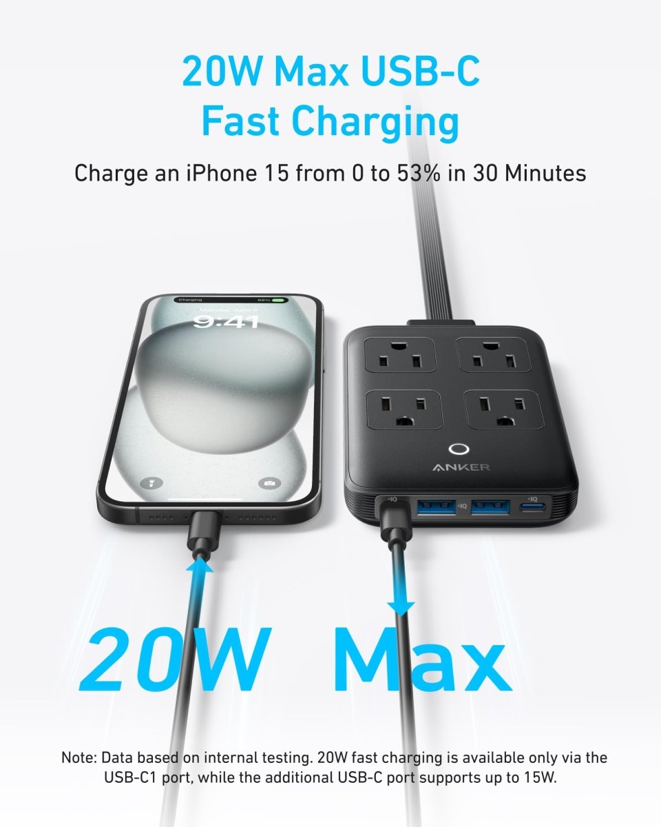 Anker Charging Station (8 - in - 1, 20W) - Cartsfy Inc.