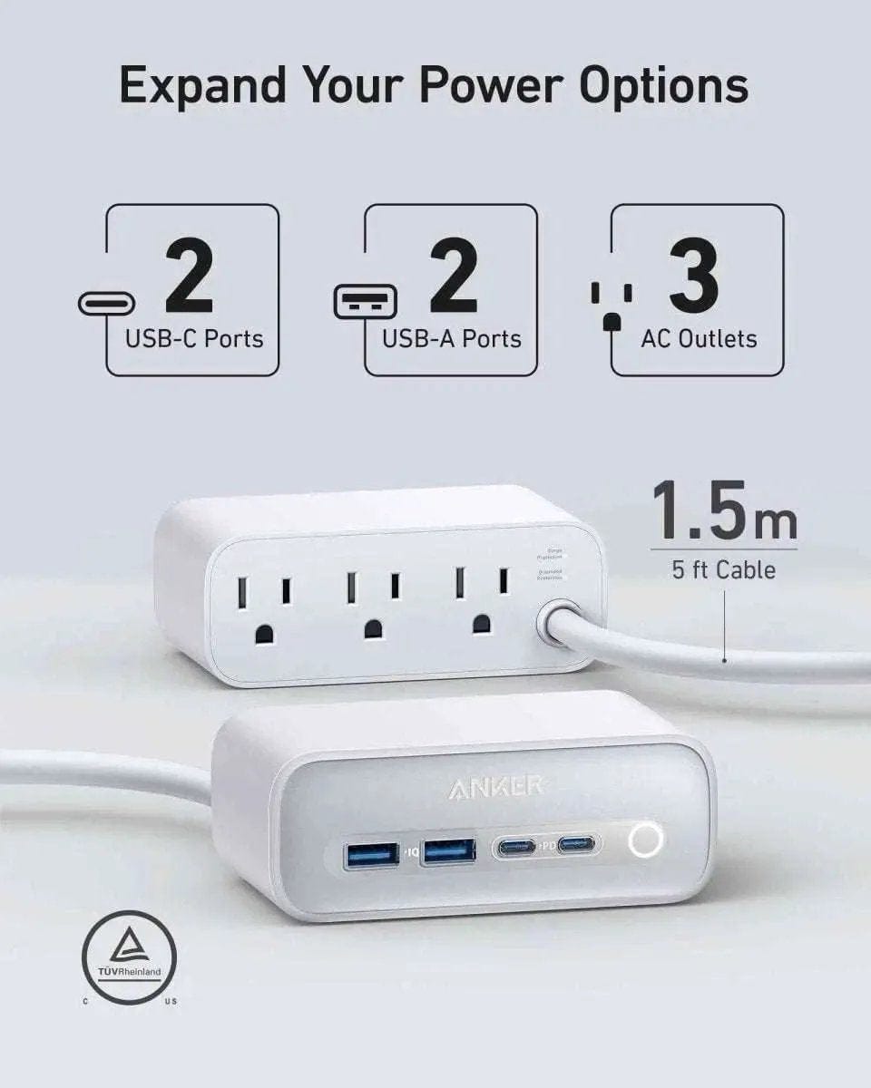 Anker Charging Station Anker Aurora White Phantom Black Natural Green Aurora White-Phantom Black-Natural Green-