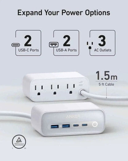 Anker Charging Station Anker Aurora White Phantom Black Natural Green Aurora White-Phantom Black-Natural Green-