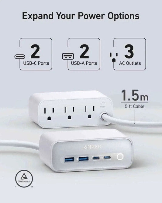 Anker Charging Station Anker Aurora White Phantom Black Natural Green Aurora White-Phantom Black-Natural Green-