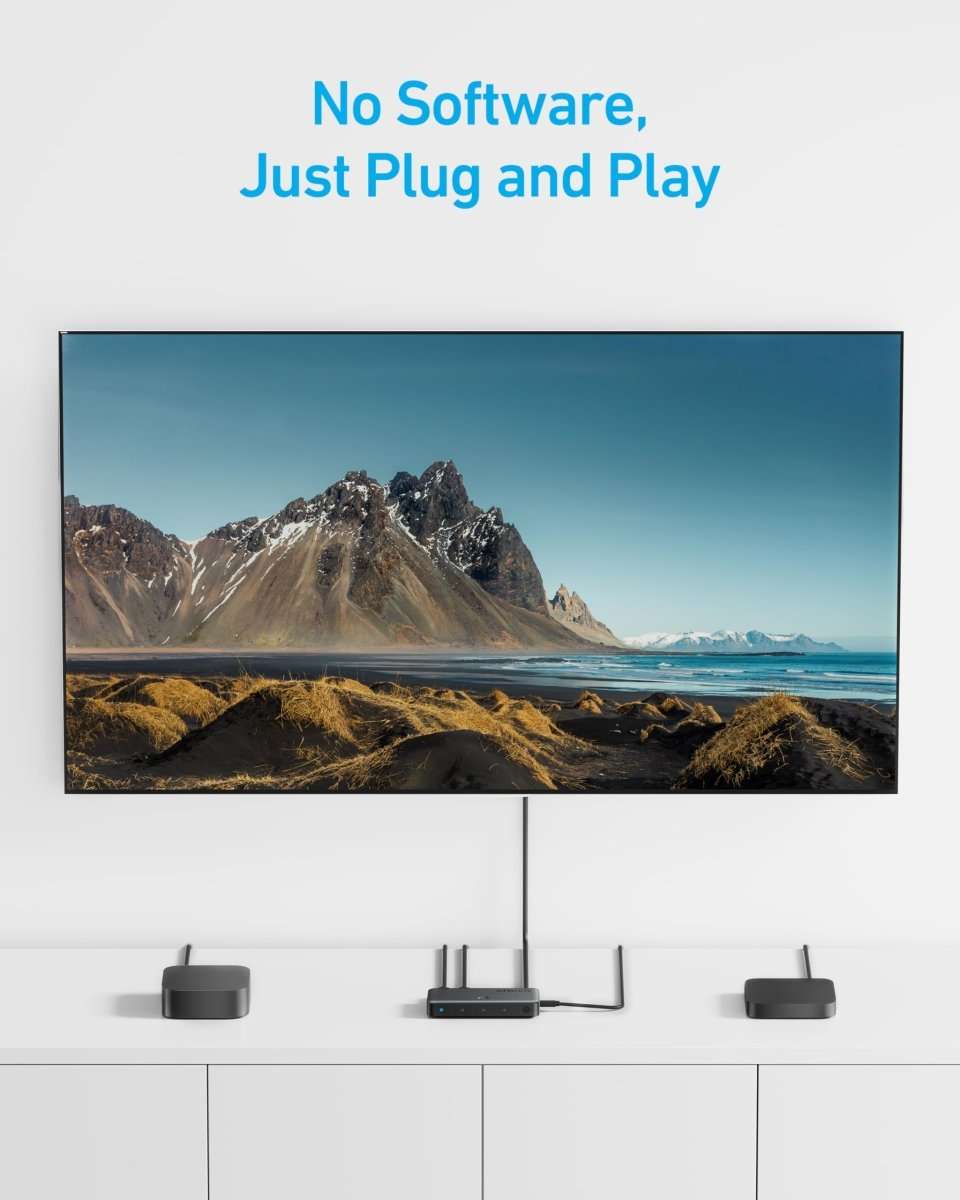 Anker HDMI Switch (4 in 1 Out, 4K HDMI) Cartsfy Inc.