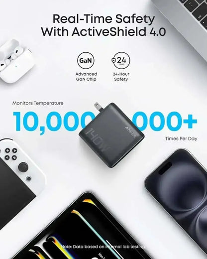 Anker Laptop Power Bank (25K, 165W, Built-In and Retractable Cables) Anker Space Black / Power Bank Space Black / Power Bank + Charger Space Black / Power Bank + 3ft Cable Space Black / Power Bank-Space Black / Power Bank + Charger-Space Black / Power Bank + 3ft Cable-Space Black / Power Bank + 6ft Cable-Space Black / Power Bank + Travel Adapter-Silver / Power Bank-Silver / Power Bank + Charger-Silver / Power Bank + 3ft Cable-Silver / Power Bank + 6ft Cable-Silver / Power Bank + Travel Adapter-