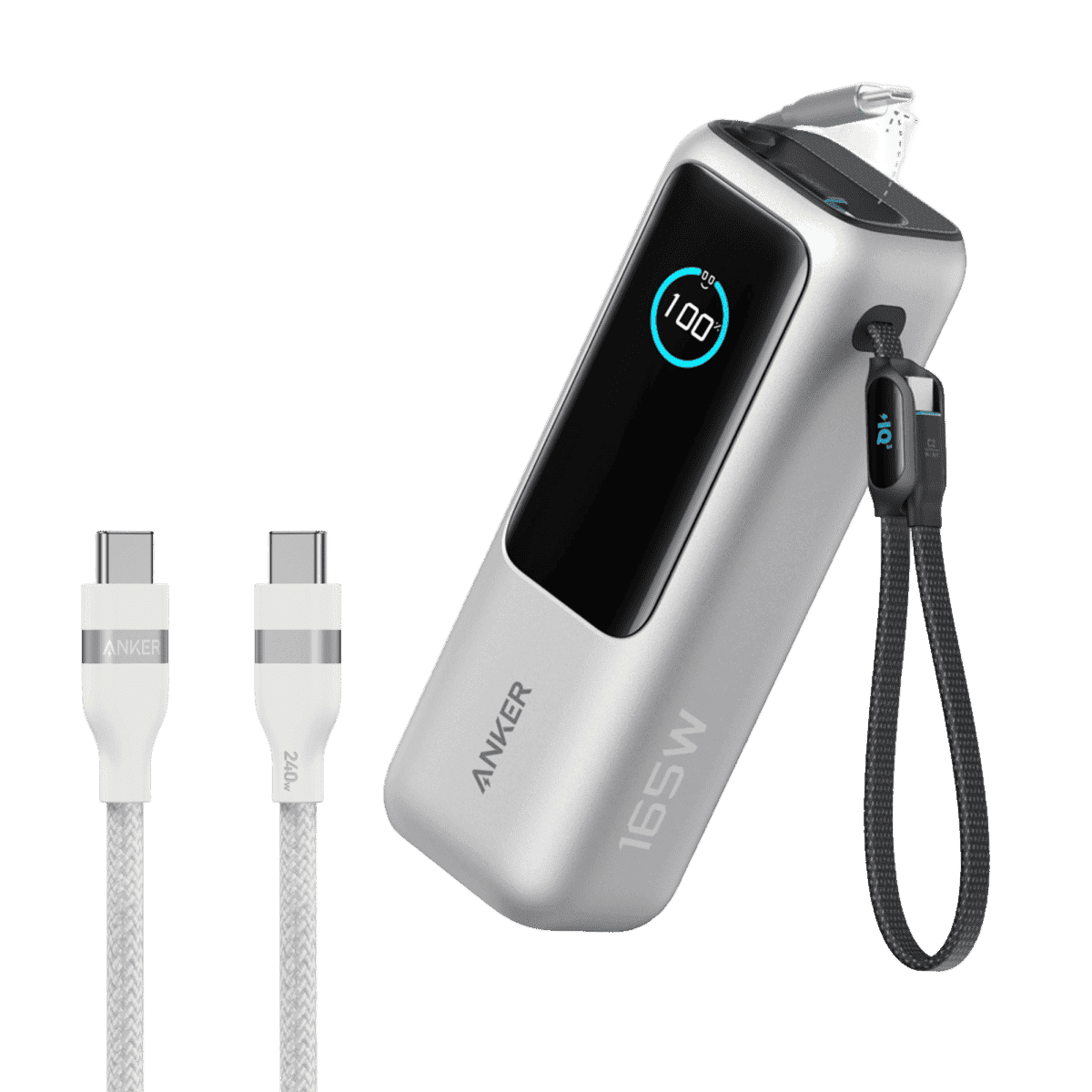 Anker Laptop Power Bank (25K, 165W, Built-In and Retractable Cables) - Cartsfy Inc.