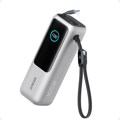 Anker Laptop Power Bank (25K, 165W, Built - In and Retractable Cables) - Cartsfy Inc.