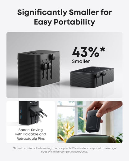 Anker Laptop Power Bank (25K, 165W, Built - In and Retractable Cables) - Cartsfy Inc.