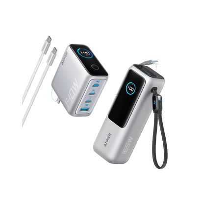 Anker Laptop Power Bank (25K, 165W, Built - In and Retractable Cables) - Cartsfy Inc.