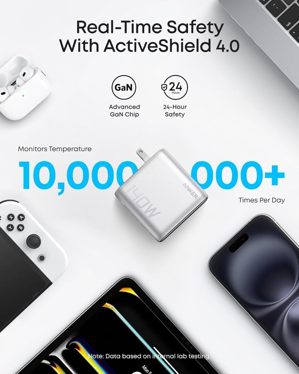 Anker Laptop Power Bank (25K, 165W, Built - In and Retractable Cables) - Cartsfy Inc.