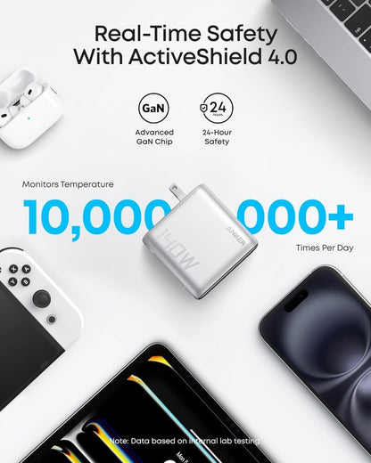 Anker Laptop Power Bank (25K, 165W, Built - In and Retractable Cables) - Cartsfy Inc.