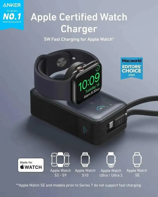 Anker MagGo Power Bank (10K, 35W, For Apple Watch) Cartsfy Inc.