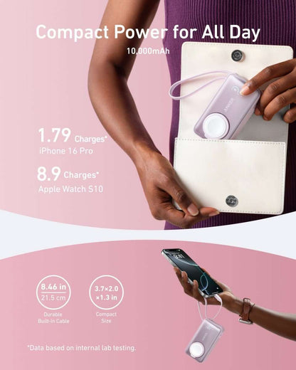 Anker MagGo Power Bank (10K, 35W, For Apple Watch) Cartsfy Inc.