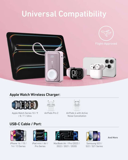 Anker MagGo Power Bank (10K, 35W, For Apple Watch) Cartsfy Inc.