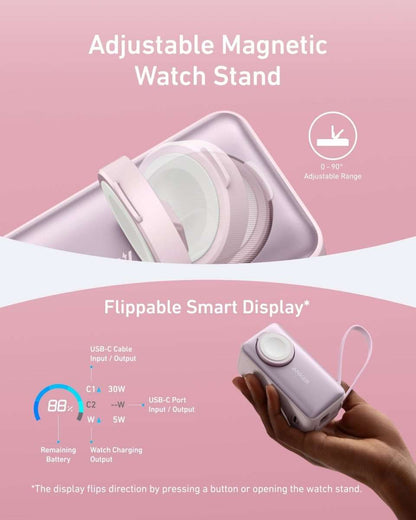 Anker MagGo Power Bank (10K, 35W, For Apple Watch) Cartsfy Inc.