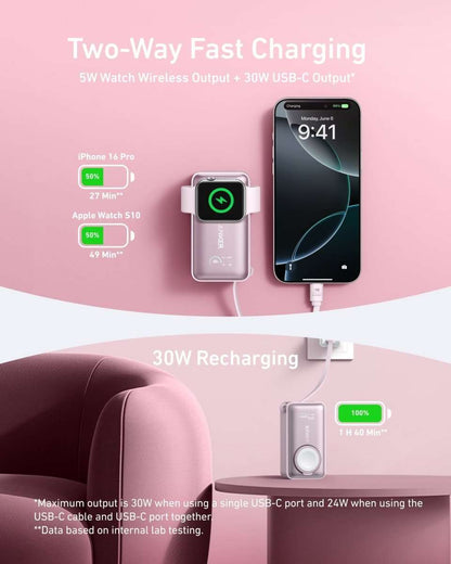 Anker MagGo Power Bank (10K, 35W, For Apple Watch) Cartsfy Inc.