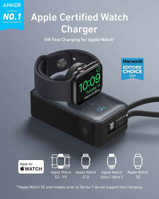 Anker MagGo Power Bank (10K, 35W, For Apple Watch) - Cartsfy Inc.