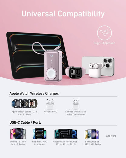 Anker MagGo Power Bank (10K, 35W, For Apple Watch) - Cartsfy Inc.