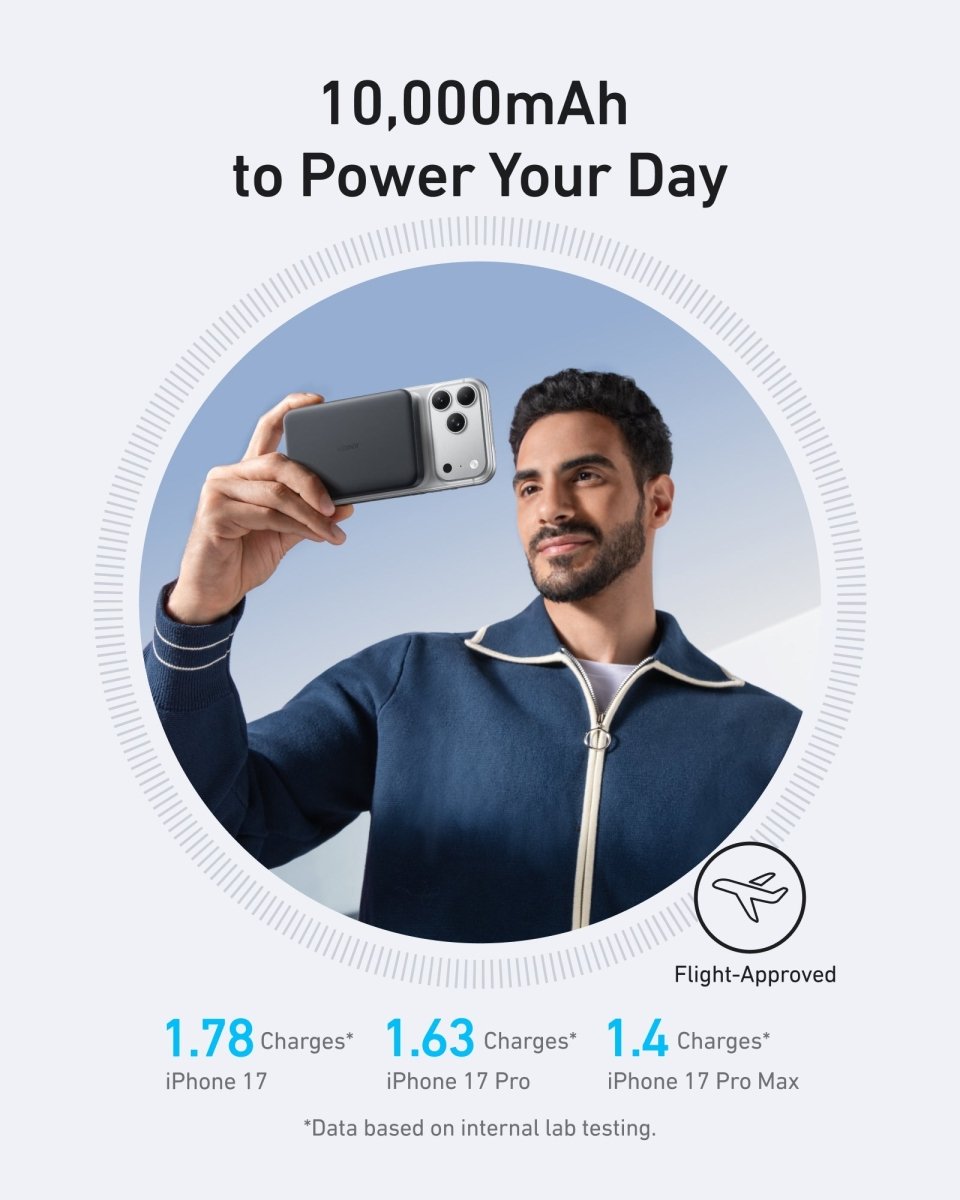 Anker MagGo Power Bank (10K, Slim) - Cartsfy Inc.