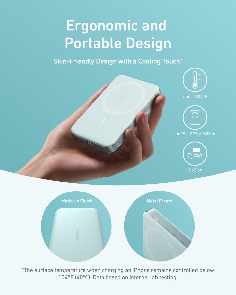 Anker MagGo Power Bank (10K, Slim) - Cartsfy Inc.