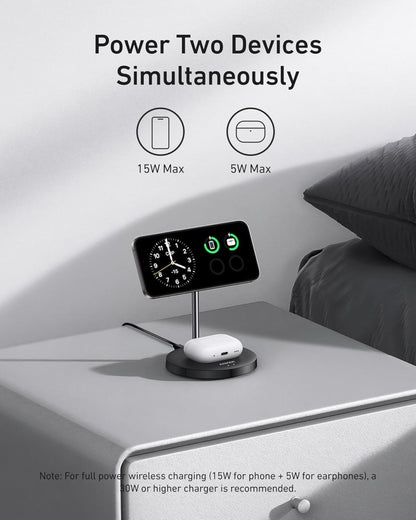 Anker MagGo Wireless Charger (2 - in - 1 Stand) BOA - Cartsfy Inc.
