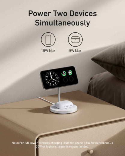 Anker MagGo Wireless Charger (2 - in - 1 Stand) BOA - Cartsfy Inc.