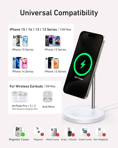 Anker MagGo Wireless Charger (2 - in - 1 Stand) BOA - Cartsfy Inc.